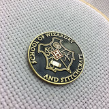 School of Wizardry and Stitchcraft : Wizard School Needle Minder or Magnet