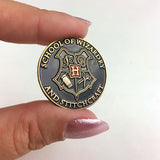 School of Wizardry and Stitchcraft : Wizard School Needle Minder or Magnet