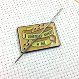 "I solemnly swear a lot" Wizarding Map Needle Minder or Magnet