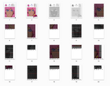 Jem (Set of Two) Cross Stitch Pattern: Jem and the Holograms