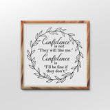 Confidence Watercolor Printable or SVG/PNG/EPS/JPG File