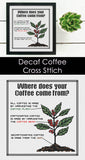 Where Does Your Coffee Come From? Cross Stitch Pattern