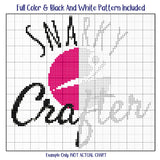 I'm a hemorrhoid: I irritate assholes.  Sarcastic Cross Stitch  Design
