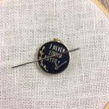 Needle Minder BUNDLE - Starting Projects and Not Finishing Them Sarcastic Cross Stitch | Never Finish Needleminder & Pattern Set