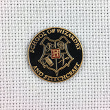 Wizarding Needle Minder Bundle: Set of 2 (School of Wizardry & Stitchcraft | I Solemnly Swear A Lot)  Needle minders