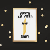 Pasta La Vista Baby! Terminator Penne Cross Stitch Pattern