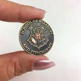 Wizarding Needle Minder Bundle: Set of 2 (School of Wizardry & Stitchcraft | I Solemnly Swear A Lot)  Needle minders