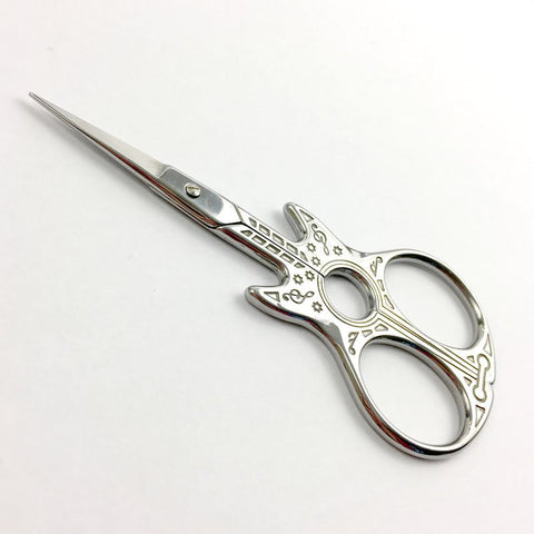 Guitar Embroidery Scissors