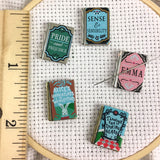 Jane Austen & Alice Wonderland Mini Book Needle Minders