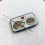 Hedgehog Pincushion Love Needle Minder