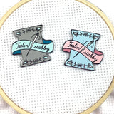Hard Enamel "Feelin Stabby" Exclusive Magnetic Needle Minder
