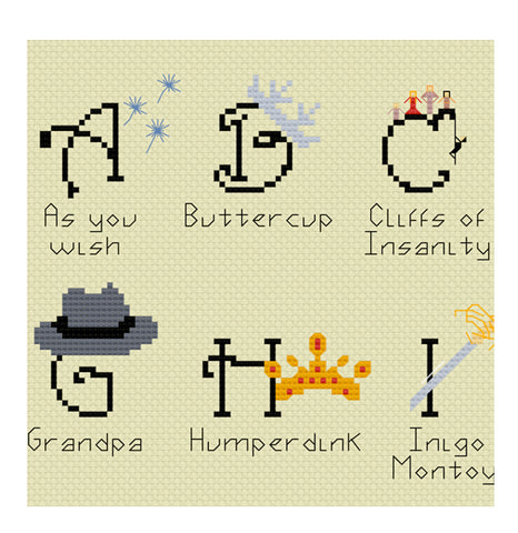 Alphabet Sampler Cross Stitch Pattern