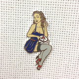 Stitching Vintage Pinup Needle Minder