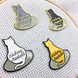 Stitching Assistant Kitty Needle Minders