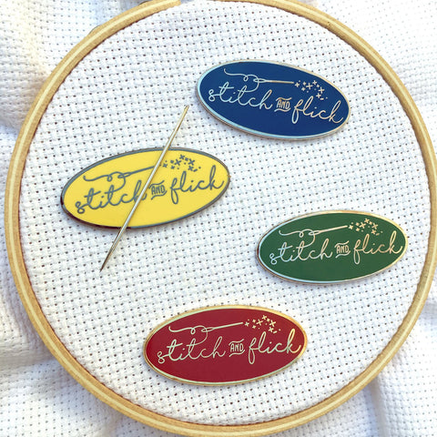 Stitch and Flick! Hogwarts House Needle Minders