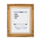 Jesus Text Messages Easter Snarky Cross Stitch Sampler