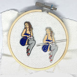 Stitching Vintage Pinup Needle Minder