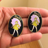 Salty Girl Needle Minder or Lapel Pin