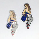 Stitching Vintage Pinup Needle Minder