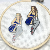 Stitching Vintage Pinup Needle Minder