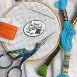 Feeling Stabby Enamel Needle Minder