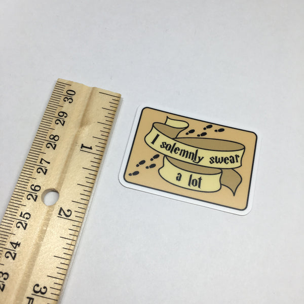 BUNDLE: I Solemnly Swear a Lot Decal &amp; Needle Minder | Snarky Wizardin ...