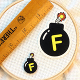 BUNDLE: F-Bomb Decal & Needle Minder