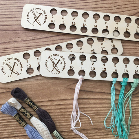 Embroidery Floss Organizer for 18 Colors