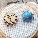 Corona Virus, Covid 19, 2020 Engraved Needle minders Acrylic or Wooden