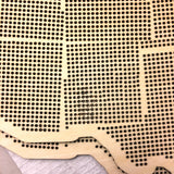 IMPERFECT Stitchable Wooden US State Maps