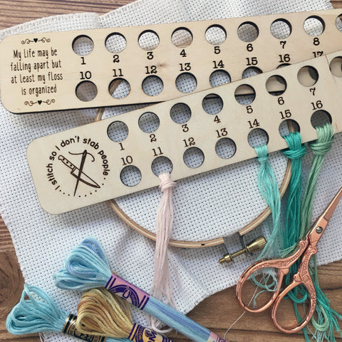 Embroidery Floss Organizer for 18 Colors
