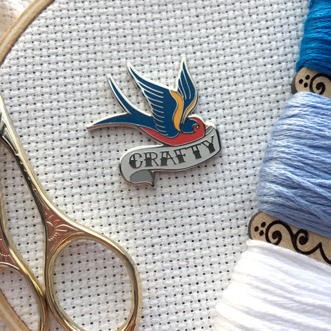 Crafty Swallow Needle Minder