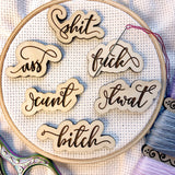Fancy Swear Words Needle Minders