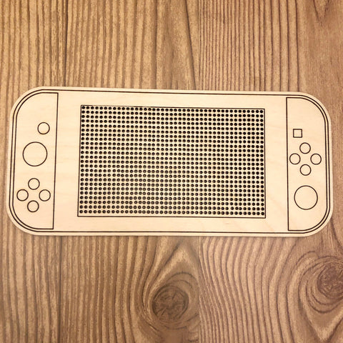 Stitchable Wooden Video Game Handheld Console