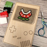 Stitchable Wooden Retro Video Game Handheld Console