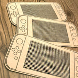 Stitchable Wooden Video Game Handheld Console