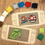Stitchable Wooden Video Game Handheld Console