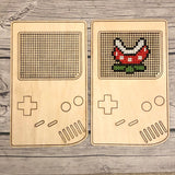 Stitchable Wooden Retro Video Game Handheld Console