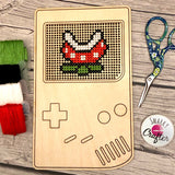 Stitchable Wooden Retro Video Game Handheld Console
