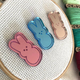 Easter Marshmallow Bunnies Pink, Blue, Rose Gold, Peach
