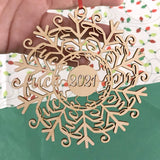 2025-2026 "Fuckflake" Naughty hidden message Snowflake Ornaments