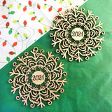 2025-2026 "Fuckflake" Naughty hidden message Snowflake Ornaments
