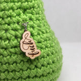 Naughty Cuss Word Stitch Markers for Crochet or Knitting (Set of 6)