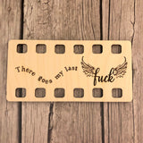 Flying Fuck Embroidery Floss Organizer for 12 Colors