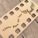 Flying Fuck Embroidery Floss Organizer for 12 Colors
