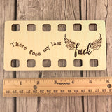 Flying Fuck Embroidery Floss Organizer for 12 Colors