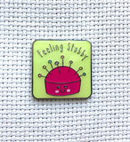 Embroidery Skein "Floss Boss" Enamel Needle Minders