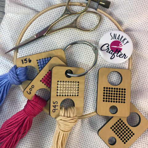 Stitchable Floss Drops