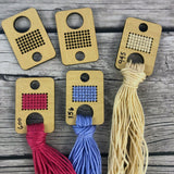 Stitchable Floss Drops