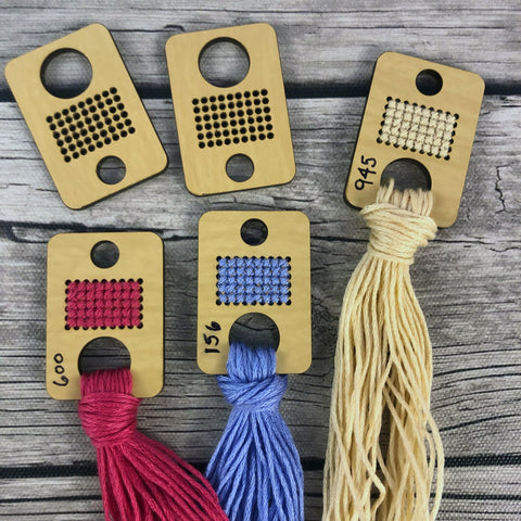 Stitchable Floss Drops